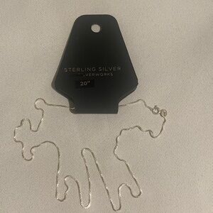 20” BELK Silverworks 925 Sterling Silver Sophisticated Chain Necklace